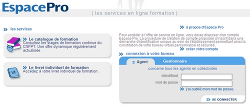 importation catalogue des stages CNFPT